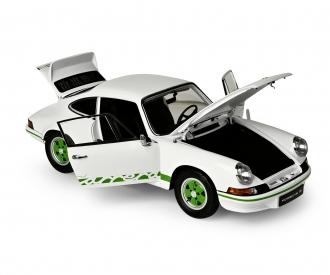 Porsche 911 RS 2.7 Model Car 1:8 White Green