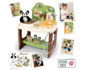 Smoby Tierarzt Klinik mit Panda Kuscheltier