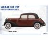 1:35 Voiture allemande Type 170V Cabrio
