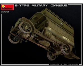 1:35 WWI Miltär Omnibus B-Typ