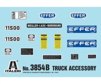 Italeri Truck Accessory Set Model Kit 1:24