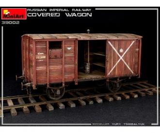 1:35 Rus. Imperial Railway Covered Wagon