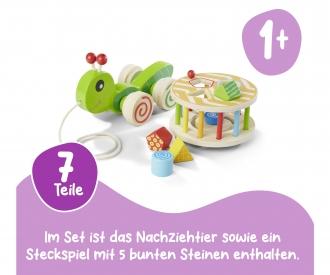 Eichhorn Color, Pull-along Stacking Animal