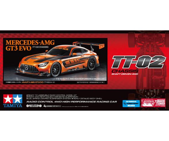 1:10 RC Mercedes-AMG GT3 EVO TT-02
