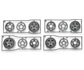 Tamiya Champ F/R-Parts – Räder vorne und hinten (2+2)