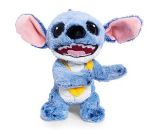 Disney Stitch Live Action Plush with Lei, 25 cm