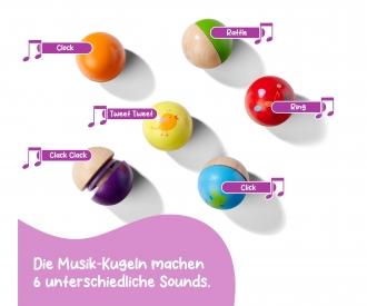 EH Music Wooden Balls with Sound