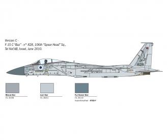 F-15C Eagle Aircraft Model Kit 1:72 Scale
