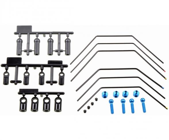 TA-07/TRF418/417 Stabilizer Set, RC chassis tuning