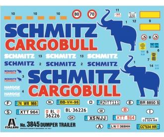 Italeri Dumper Trailer 1:24 Scale Model Kit