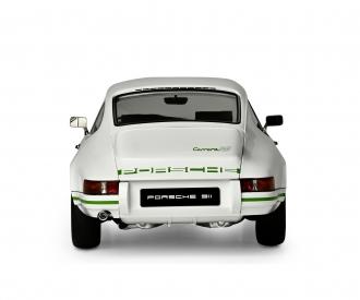 Porsche 911 RS 2.7 Model Car 1:8 White Green