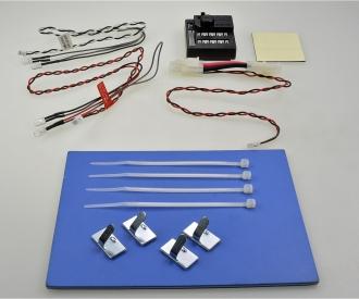 TLU-01 LED-Light Unit, RC lighting set, 5 mm LEDs