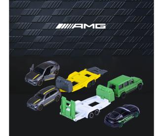 Mercedes-AMG Deluxe Trailer, Approx. 1:64