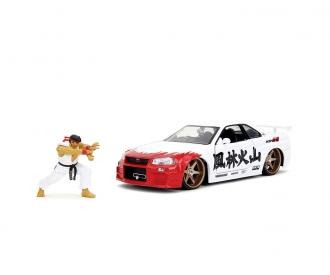 Buy Street Fighter Nissan Skyline GTR 1:24 online | Jada Toys