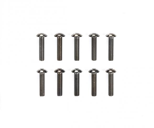 3x12mm Steel Hex Head Screws (10)