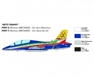 1:72 3pc Set Aermacchi MB-339 PAN 60Ann.