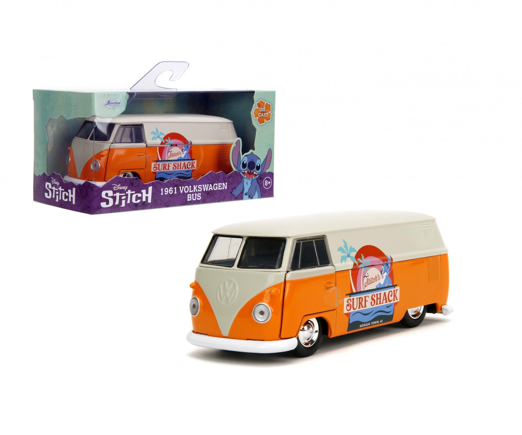 Trouvez Stitch 1961 VW Bus 1:32 en ligne | Jada Toys