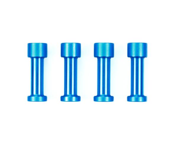 TC-01 Alum. Damper Extenders, chassis hop-up set