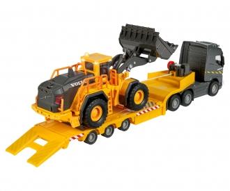 Volvo Truck + Wheel Loader