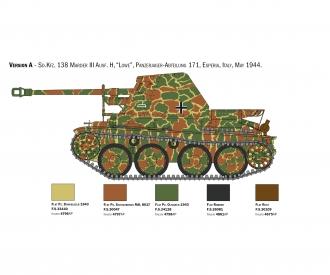 Italeri Marder III Ausf. H Model Kit 1:35