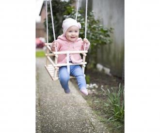 EH Outdoor, Wooden Baby Swing