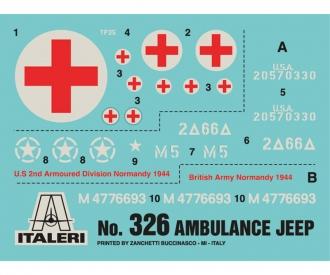 Italeri 1:35 1/4 Ton 4x4 US Ambulance Vehicle
