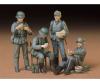 1:35 WWII Fig.-Set Dt.Soldaten i.Ruhe(4)