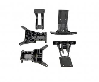 XS Bumper Wing Holder Gearbox Set for 1:10