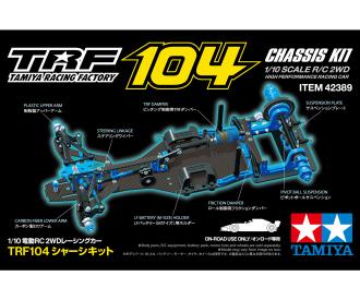 1:10 TRF104 Chassis Kit, RC assembly kit, 2WD