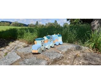 Wooden Train Panda - 16 Pieces