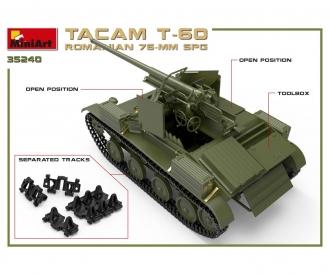 1:35 Rom. 76-mm SPG Tacam T-60 Interior