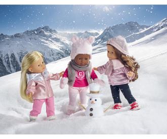 Cor. MC Bottes de neige- Rose