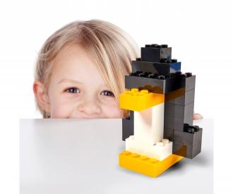 Blox 100 white Bricks in Box