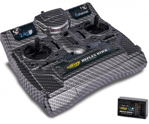 FS Reflex Stick II RC-Sender 2,4 GHz 6-Kanal