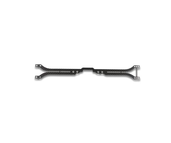 TRF421X Carbon Upper Deck, model chassis part