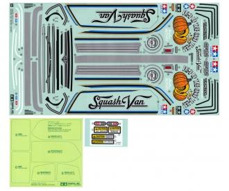 Sticker Bag w/ Masking 58725, decal set for RC body