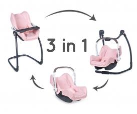 Maxi-Cosi - Siège + Chaise Haute Rose