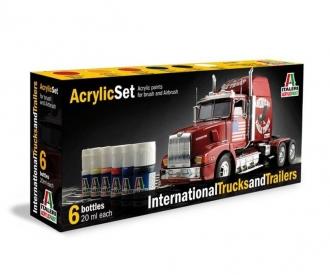 Set acrylique International Trucks &Trailers