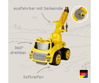 BIG Power Worker Maxi  Crane Truck with 360° Rotating Seat