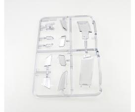 Clear Headlight Parts Set for Model Vehicle Bodies