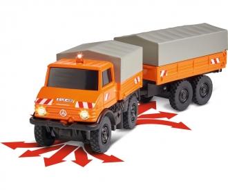 1:87 MB Unimog U406 w. trailer 100% RTR