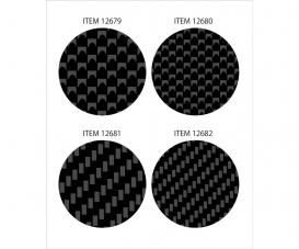 1:6 Carbon Decal Plain EF, water-slide decal