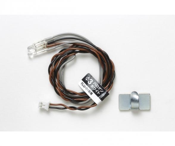 LED 3mm Halogen White, model light set, TLU-01