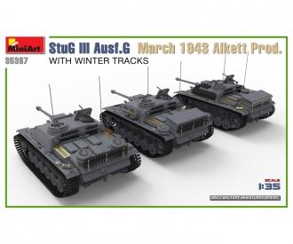 1:35 Dt. StuG III Ausf.G Mar43(A)Wi.In.