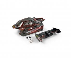 1:8 Virus XL, body shell, black/red