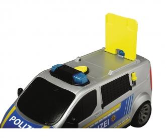 Fourgon de police Ford Transit avec lumière et son