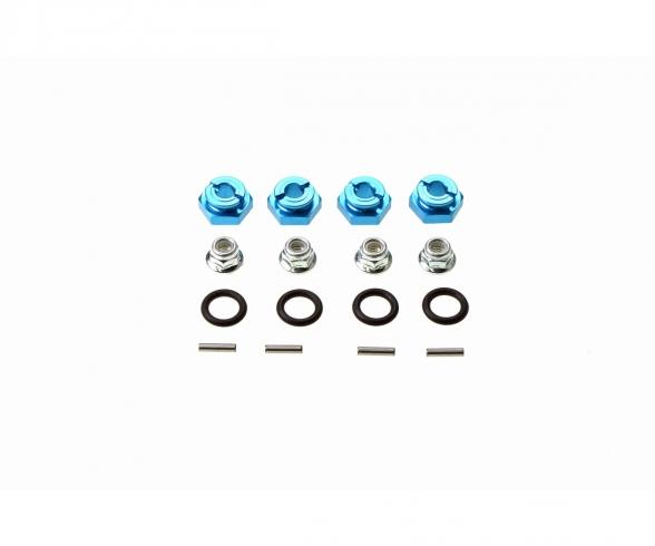 Wheel Nut Set, RC accessory, 4-piece hardware