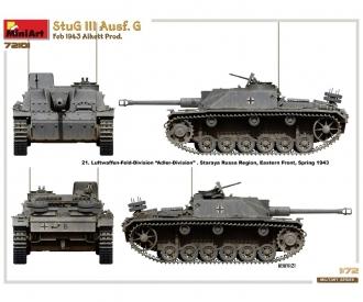 1:72 Germ. StuG III Ausf.G Prod. 43 Alk.