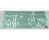 1:35 Panther G Early Zimmerit Sheet Model Accessory
