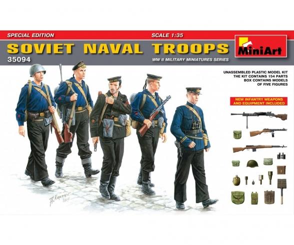 1:35 Fig. Sov. Naval Troops (5) WW2